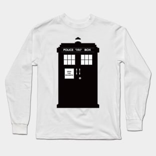 DR-WHO IS OPEN FOR BUSINESS? - ITEEDEPT Long Sleeve T-Shirt